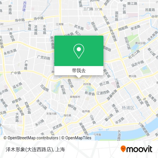 泽木形象(大连西路店)地图