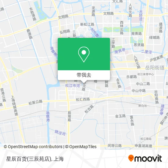 星辰百货(三辰苑店)地图