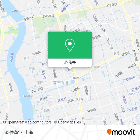 商仲商业地图