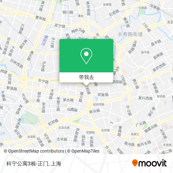 科宁公寓3栋-正门地图
