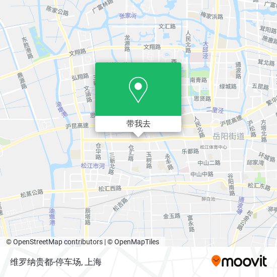 维罗纳贵都-停车场地图
