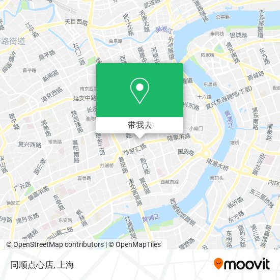 同顺点心店地图