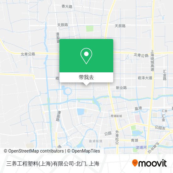三养工程塑料(上海)有限公司-北门地图