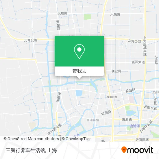 三舜行养车生活馆地图