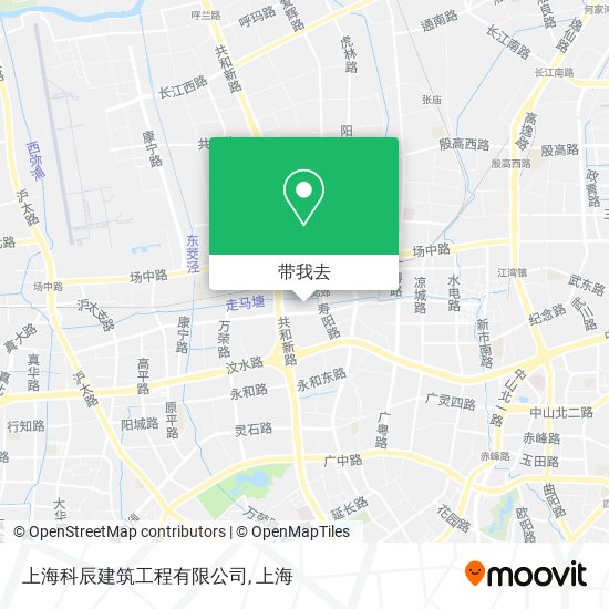 上海科辰建筑工程有限公司地图