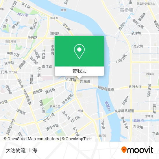 大达物流地图