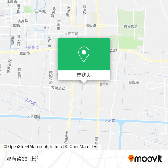 观海路33地图