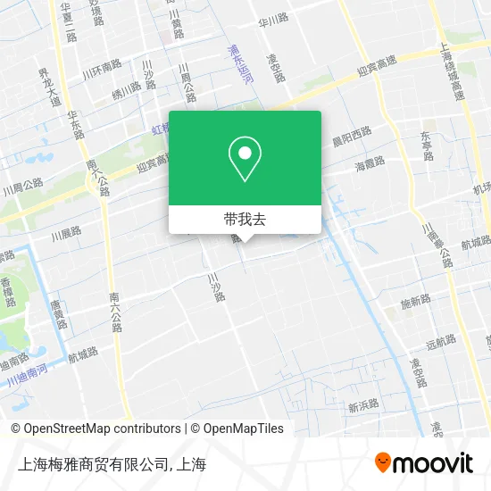 上海梅雅商贸有限公司地图