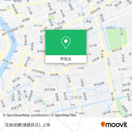 克丽缇娜(浦建路店)地图