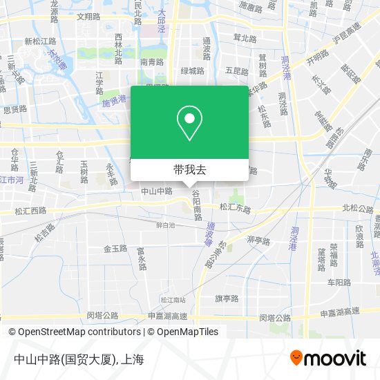 中山中路(国贸大厦)地图