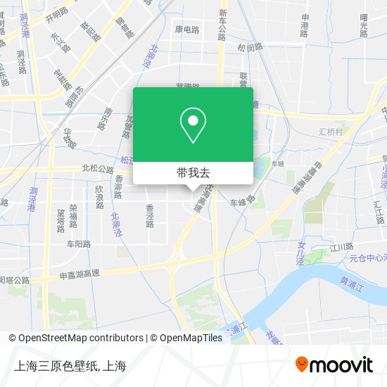 上海三原色壁纸地图