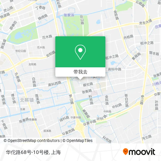 华佗路68号-10号楼地图