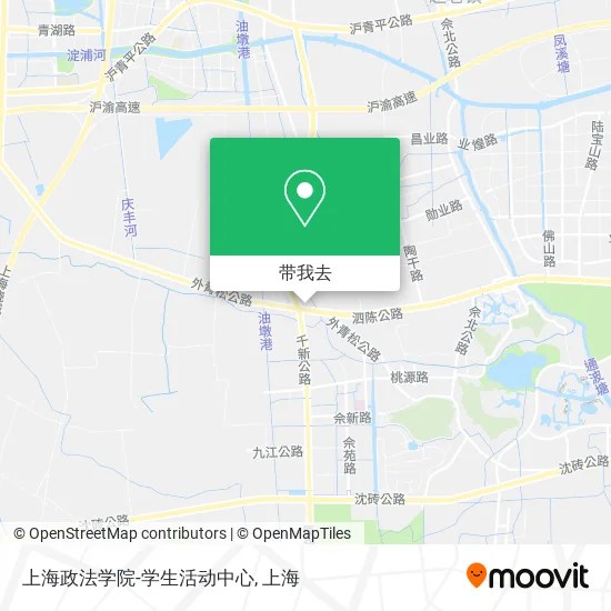 上海政法学院-学生活动中心地图