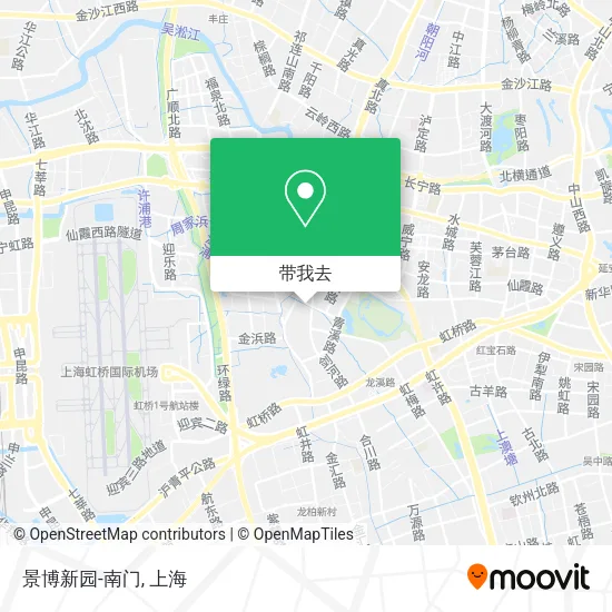 景博新园-南门地图