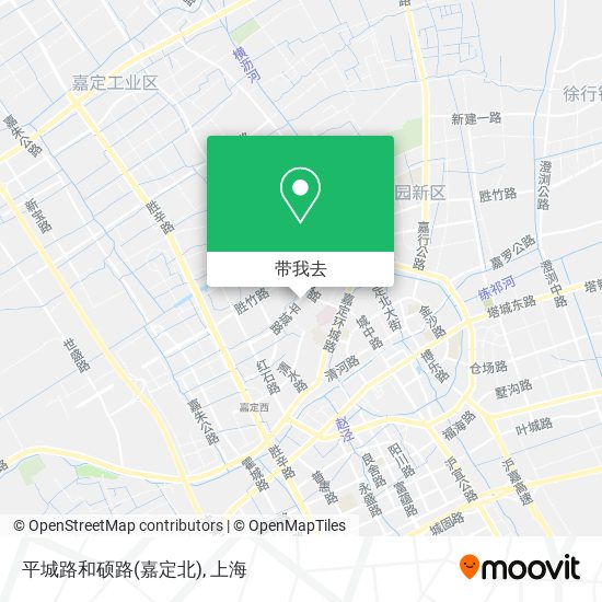平城路和硕路(嘉定北)地图