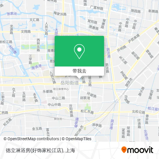 徳立淋浴房(好饰家松江店)地图