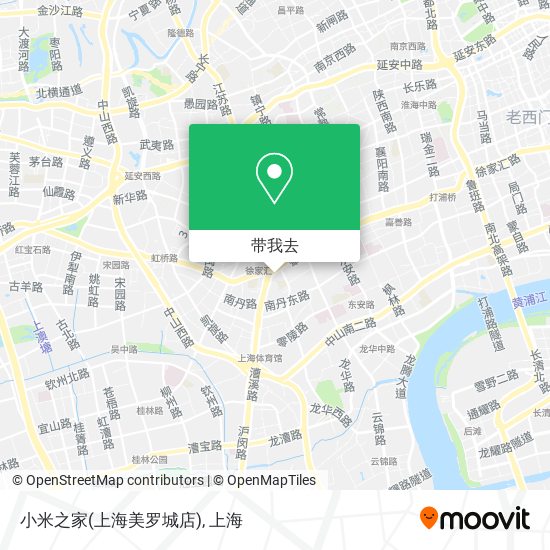 小米之家(上海美罗城店)地图