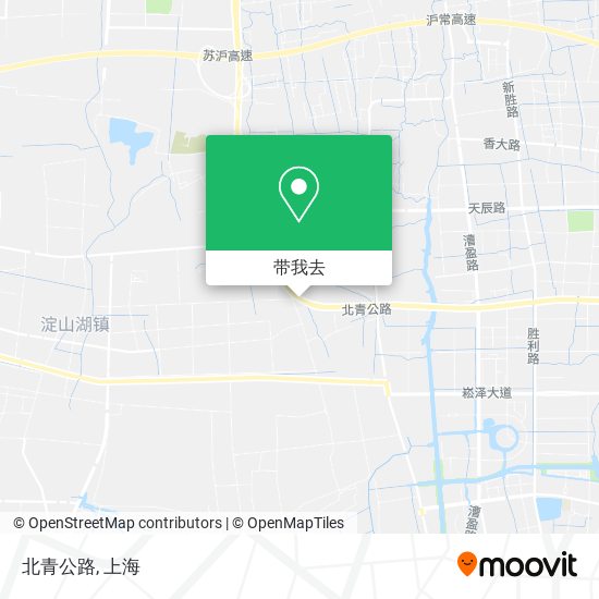 北青公路地图