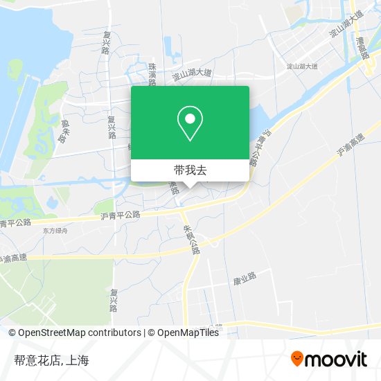帮意花店地图