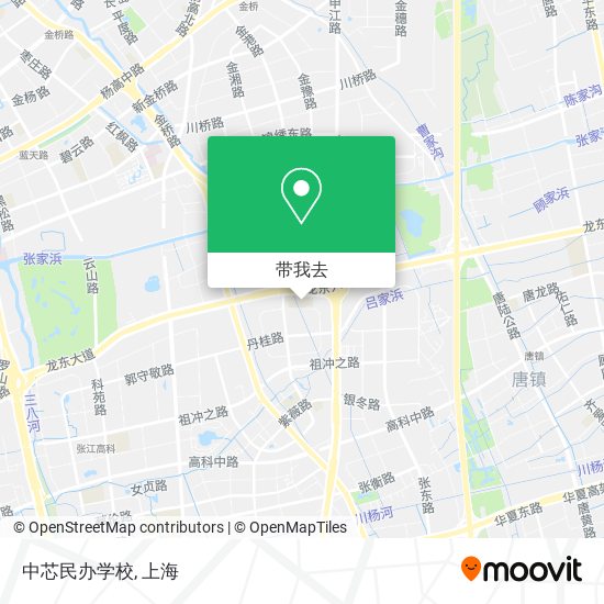 中芯民办学校地图