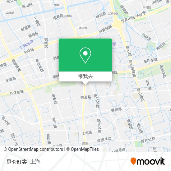 昆仑好客地图