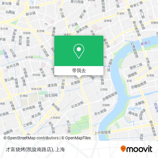 才富烧烤(凯旋南路店)地图