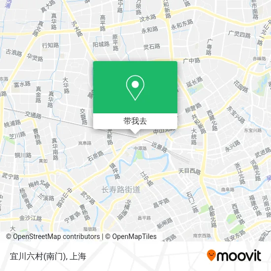宜川六村(南门)地图