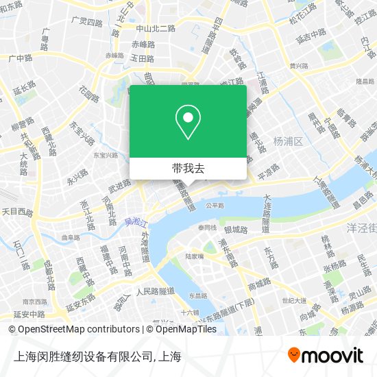 上海闵胜缝纫设备有限公司地图