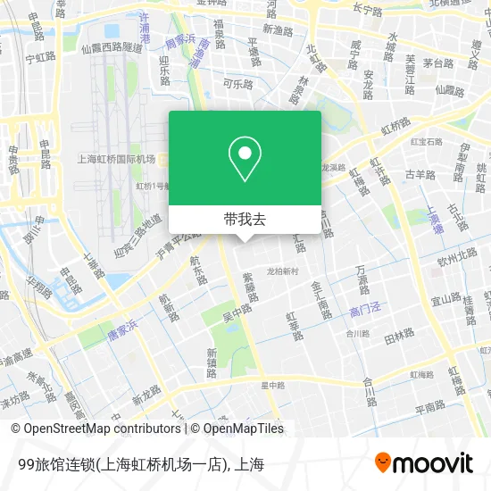99旅馆连锁(上海虹桥机场一店)地图