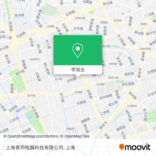 上海青羽电脑科技有限公司地图