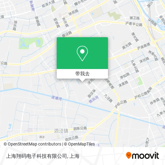 上海翔码电子科技有限公司地图