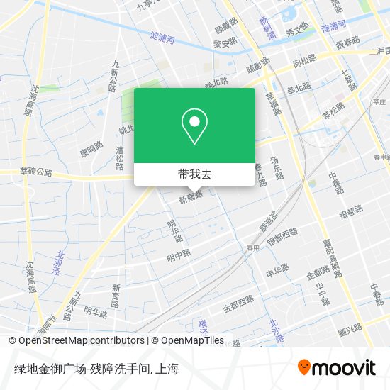 绿地金御广场-残障洗手间地图