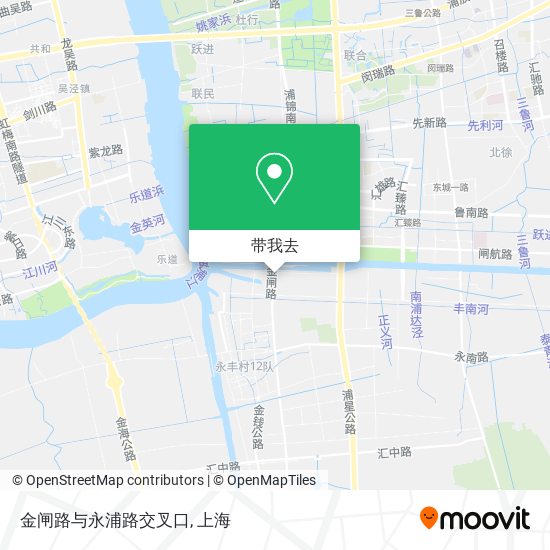 金闸路与永浦路交叉口地图