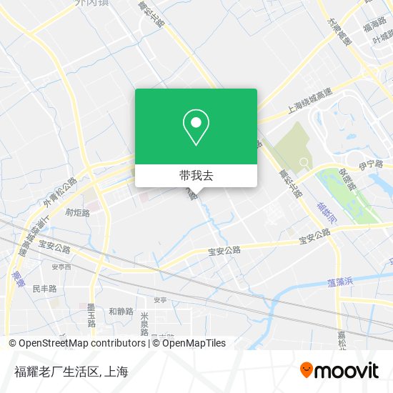 福耀老厂生活区地图