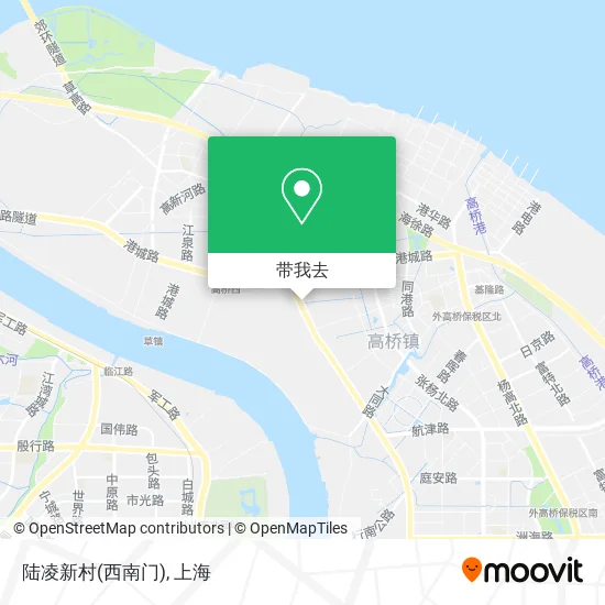 陆凌新村(西南门)地图