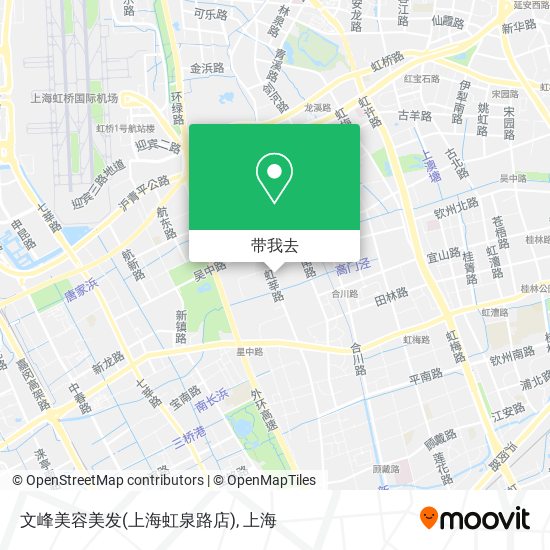 文峰美容美发(上海虹泉路店)地图