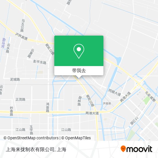 上海来拢制衣有限公司地图