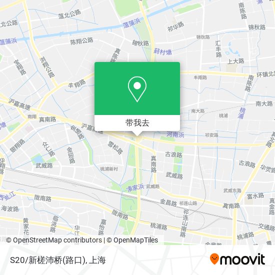 S20/新槎沛桥(路口)地图