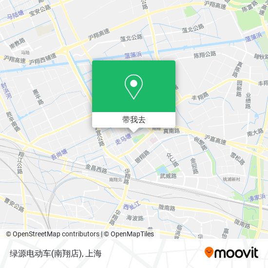 绿源电动车(南翔店)地图