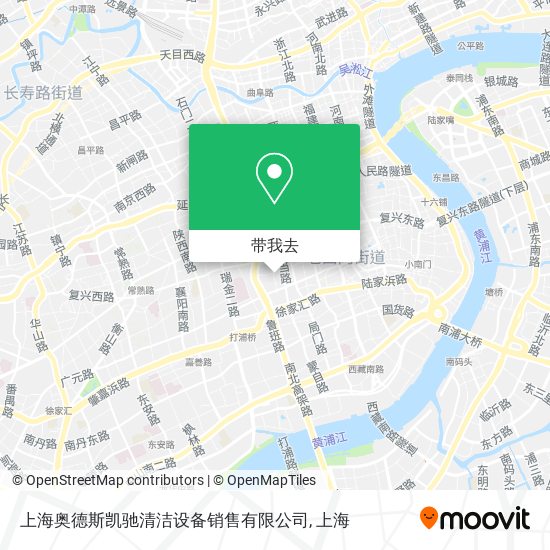 上海奥德斯凯驰清洁设备销售有限公司地图