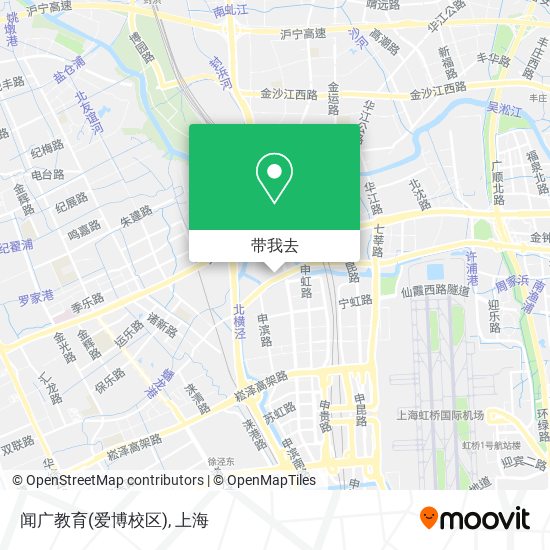 闻广教育(爱博校区)地图
