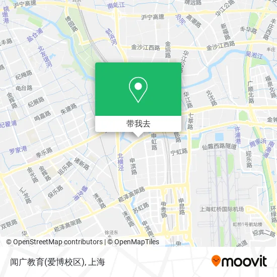 闻广教育(爱博校区)地图