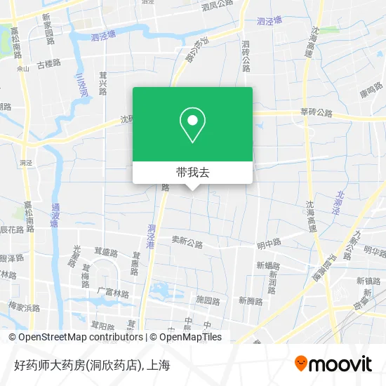 好药师大药房(洞欣药店)地图