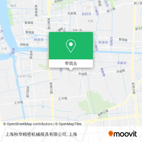 上海秋华精密机械模具有限公司地图