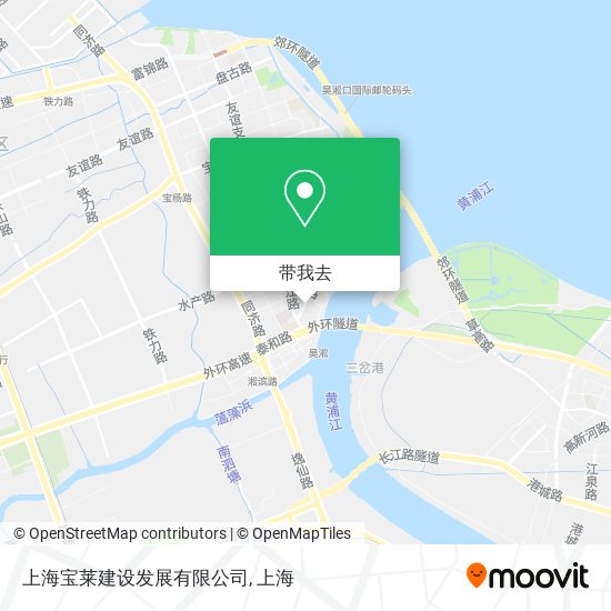 上海宝莱建设发展有限公司地图