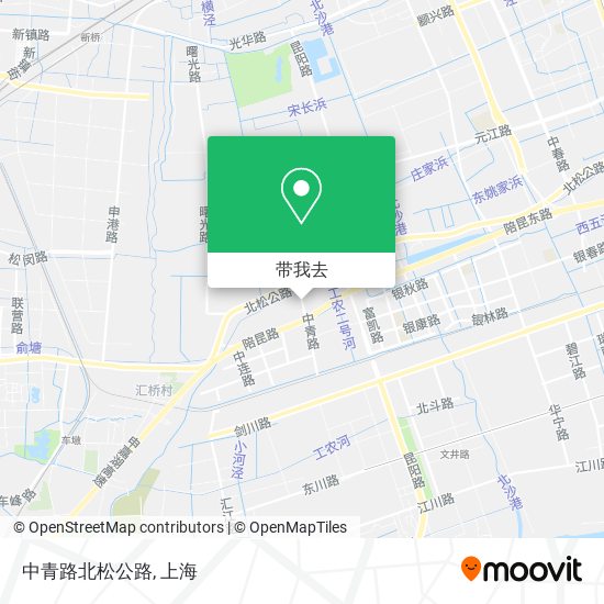 中青路北松公路地图
