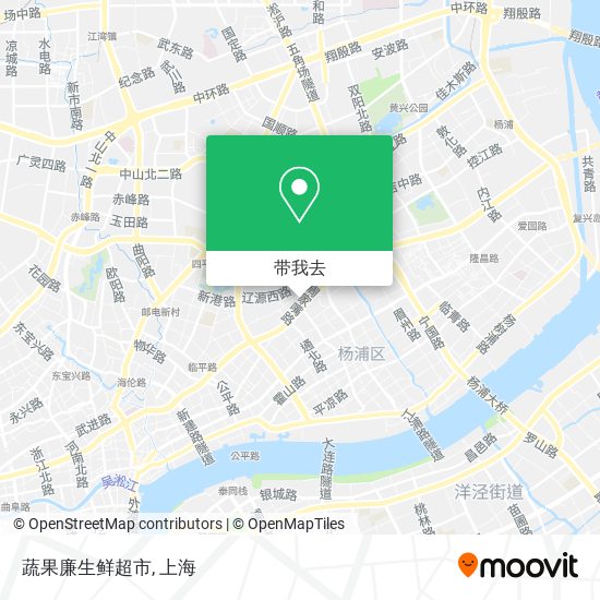 蔬果廉生鲜超市地图