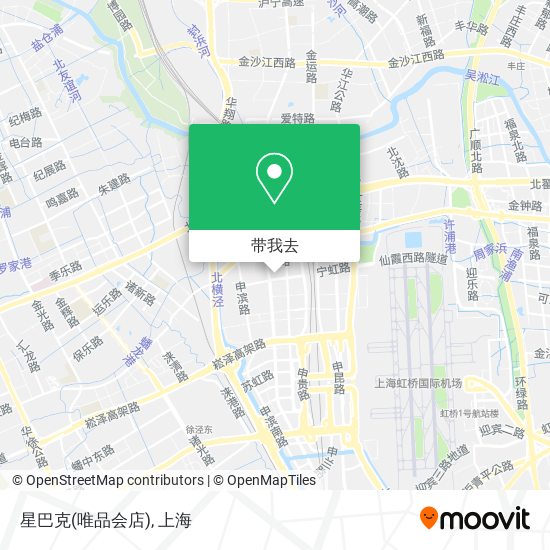 星巴克(唯品会店)地图