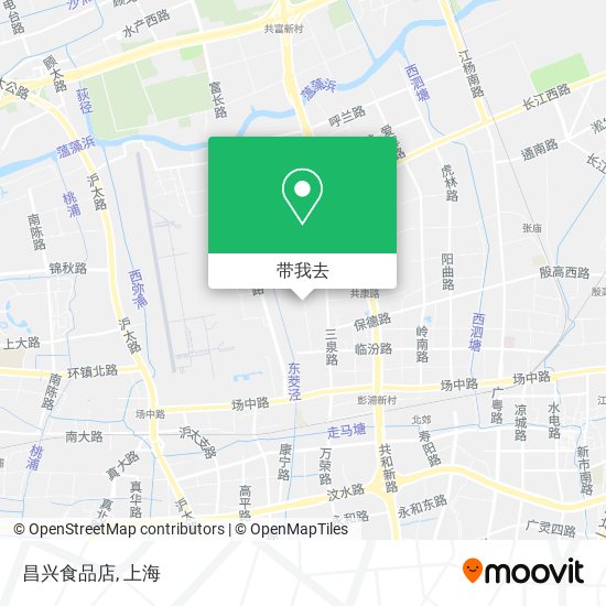 昌兴食品店地图