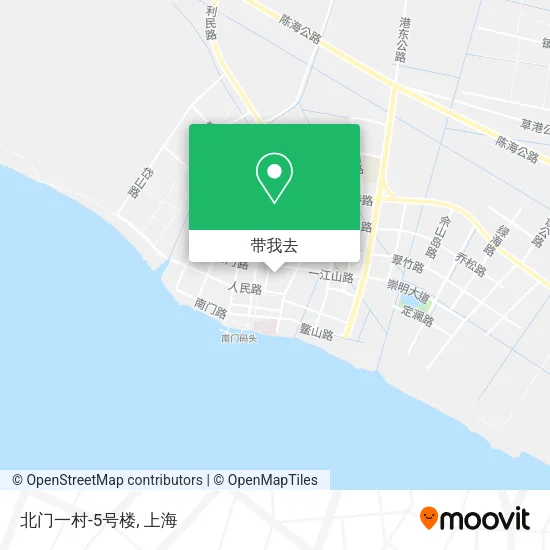 北门一村-5号楼地图